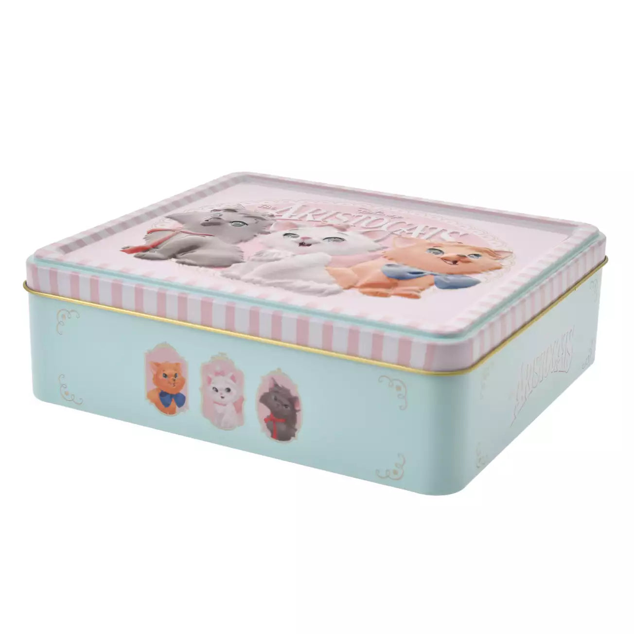 JAN 6 PREORDER - Disney Store Japan - Valentines 2026 - The Aristocats - Marie, Berlioz & Toulouse - Cookie & Chocolate Assortment in a Tin