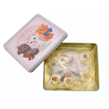 JAN 6 PREORDER - Disney Store Japan - Valentines 2026 - The Aristocats - Marie, Berlioz & Toulouse - Cookie & Chocolate Assortment in a Tin