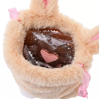 MARCH 3 PREORDER - Japan Disney Store - Spring Romance - Bambi - Miss Bunny - Baked Chocolate - Plush Drawstring Bag