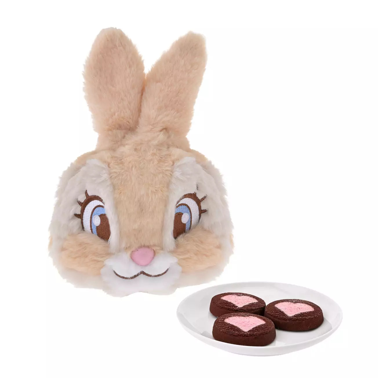 MARCH 3 PREORDER - Japan Disney Store - Spring Romance - Bambi - Miss Bunny - Baked Chocolate - Plush Drawstring Bag