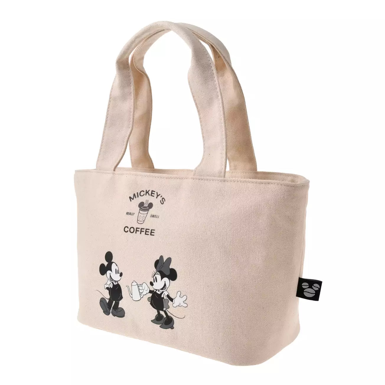 Japan Disney Store - Life with Cafe - Mickey & Minnie Mouse - Cooler Bag
