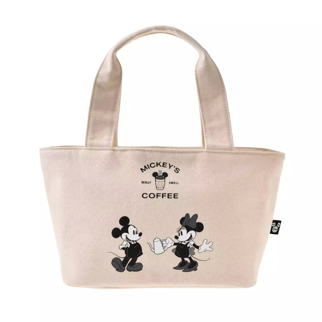 Japan Disney Store - Life with Cafe - Mickey & Minnie Mouse - Cooler Bag