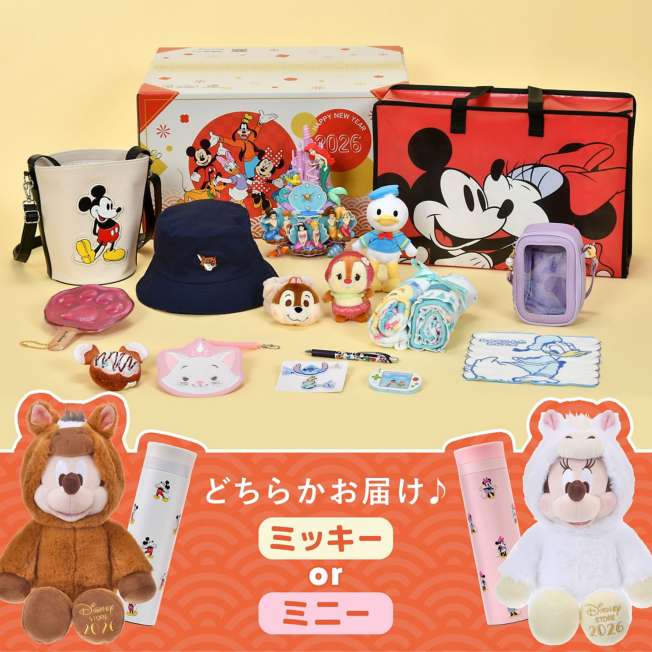 18 NOV PREORDER (27 DEC RELEASE) - Japan Disney Store - Lucky Box 2026