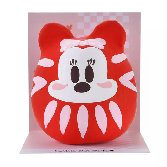 DEC 2 PREORDER - Japan Disney Store - New Years 2026 - Minnie Mouse - Handmade Daruma