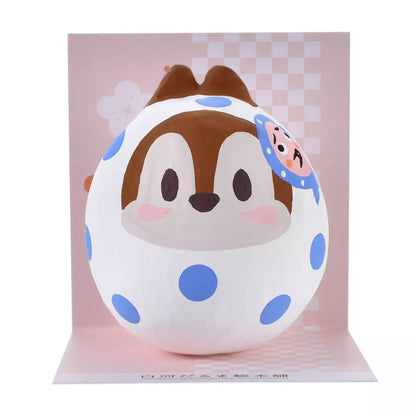 DEC 2 PREORDER - Japan Disney Store - New Years 2026 - Chip & Dale - Chip - Handmade Daruma