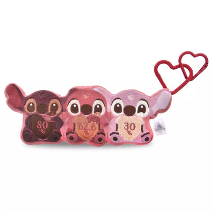 JAN 6 PREORDER - Disney Store Japan - Valentines 2026 - Chocolate Style - Triple Stitch Plush Keychain