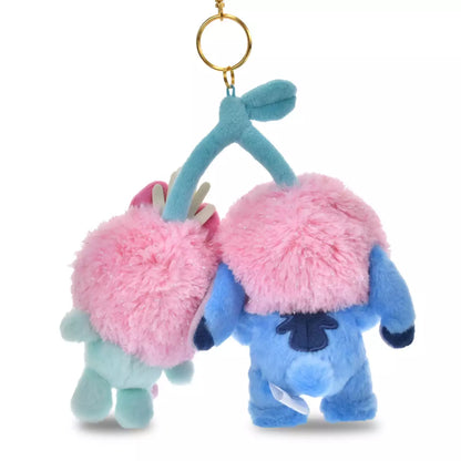 JAN 27 PREORDER - Japan Disney Store - Glossy Fruits - Stitch & Scrump - Plush Keychain