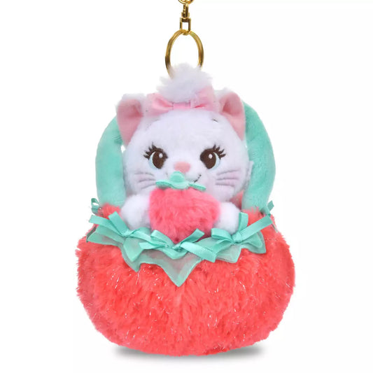 JAN 27 PREORDER - Japan Disney Store - Glossy Fruits - The Aristocats - Marie Plush Keychain