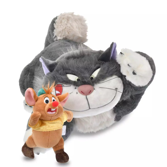 EMS SHIPPING ONLY - FEB 2 PREORDER - Japan Disney Store - Cat Day 2026 - Lucifer & Gus Plush Toy Set