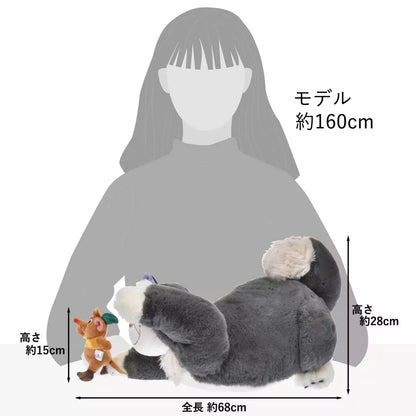 EMS SHIPPING ONLY - Japan Disney Store - Cat Day 2026 - Lucifer & Gus Plush Toy Set