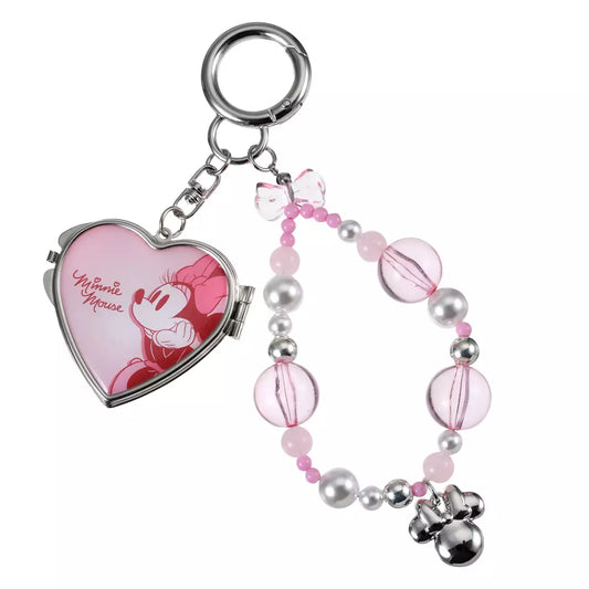 Japan Disney Store - Minnie Mouse - Keychain with Mirror Locket