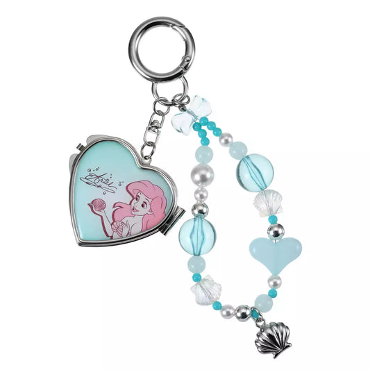 Japan Disney Store - The Little Mermaid - Ariel - Keychain with Mirror Locket