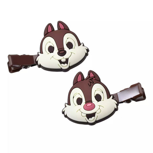 JAN 6 PREORDER - Disney Store Japan - Valentines 2026 - Chocolate Style - Chip & Dale - Hair Clip Set