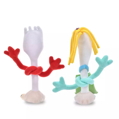JUNE 30 PREORDER - Japan Disney Store - Toy Story 5 - Forky & Karen Beverly - Shoulder-mounted Plush Toy Set