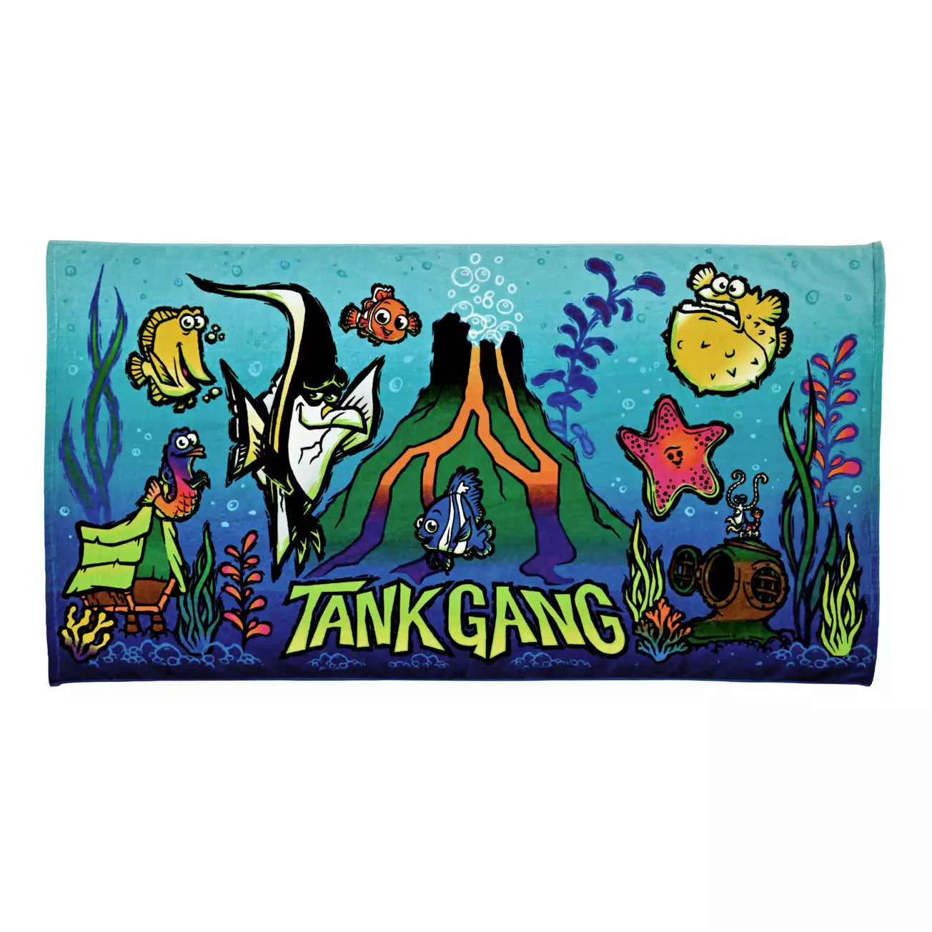 JUNE 2 PREORDER - Japan Disney Store - Finding Nemo -  Tank Gang Bath Towel