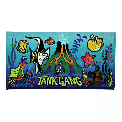 JUNE 2 PREORDER - Japan Disney Store - Finding Nemo -  Tank Gang Bath Towel