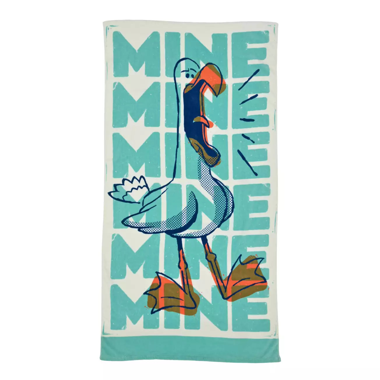JUNE 2 PREORDER - Japan Disney Store - Finding Nemo - Seagull Bath Towel