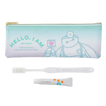 JAN 19 PREORDER - Japan Disney Store - Care Robot Baymax - Toothbrush Set in Pouch