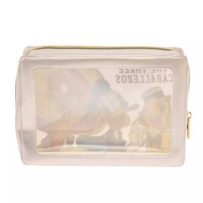 Japan Disney Store - The Three Caballeros - Travel with Amigos - Donald, Jose Carioca & Panchito - Bottle Case Set in Pouch