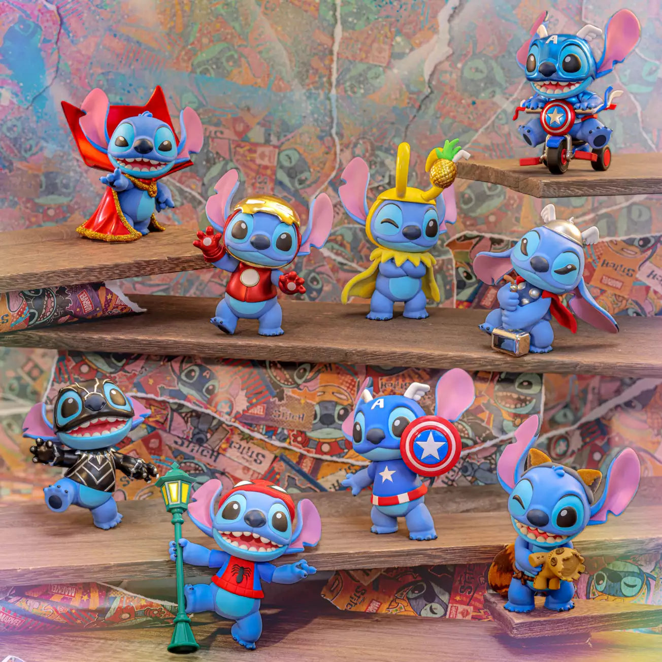 Disney Japan - "Stitch" Series 1 Marvel - Figure Blind Box