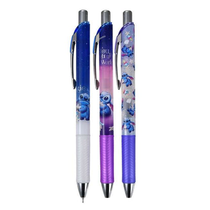 JUNE 2 PREORDER - Japan Disney Store - Stitch Day 2026 - Stitch & Scrump EnerGel 0.5 Gel Ink Ballpoint Pen Set