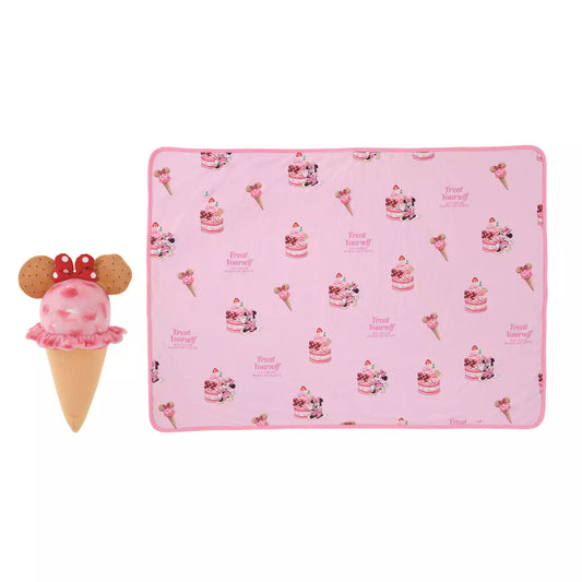 Japan Disney Store - Disney Cool Goods - Minnie Mouse Cooling Blanket - Summer Sweets