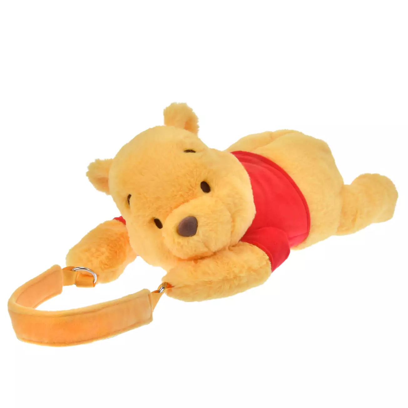 Japan Disney Store - Winnie the Pooh - Plush Tissue Box Cover with Carabiner (Hanging Type)