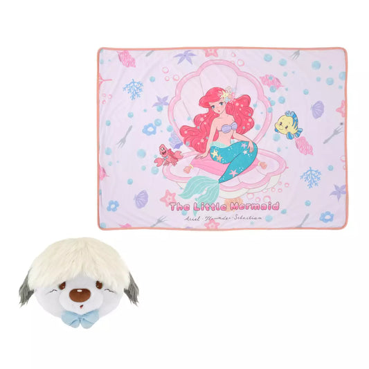 Japan Disney Store - The Little Mermaid - Cool 2-Way Blanket / Max Plsuh (Illustrated by Mikko)