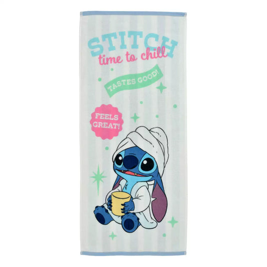 MAY 26 PREORDER - Japan Disney Store - Bath & Laundry - Stitch Face Towel