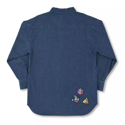 Japan Disney Store - Goofy Fashion -  Long-Sleeve Denim Shirt