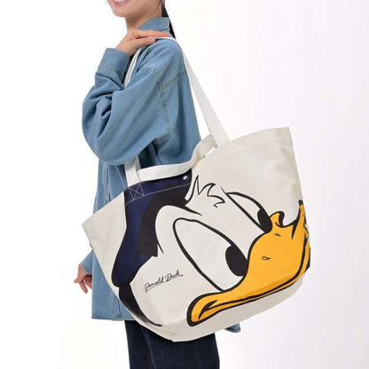 Japan Disney Store - Donald Fashion 2026 - Donald Duck Mega Tote Bag