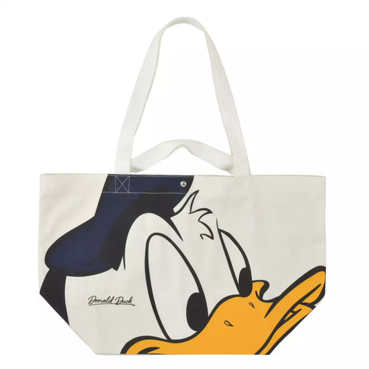 Japan Disney Store - Donald Fashion 2026 - Donald Duck Mega Tote Bag