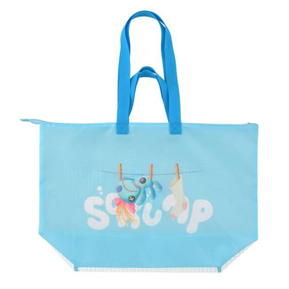 Japan Disney Store - Lilo & Stitch - Scrump Collection - Scrump Clear Grid Tote Bag