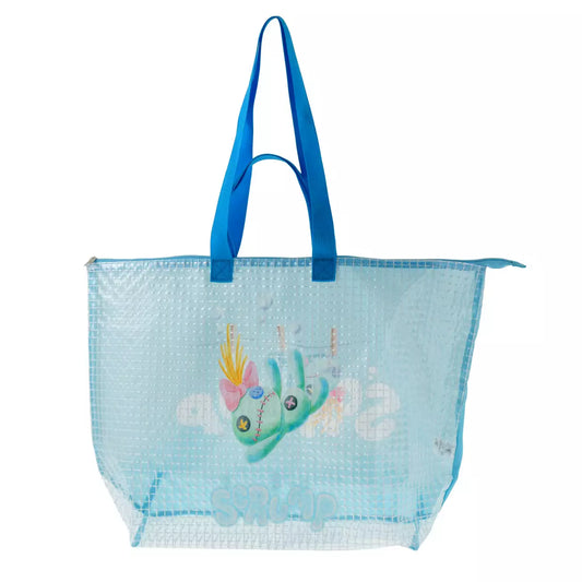JUNE 2 PREORDER - Japan Disney Store - Lilo & Stitch - Scrump Collection - Scrump Clear Grid Tote Bag