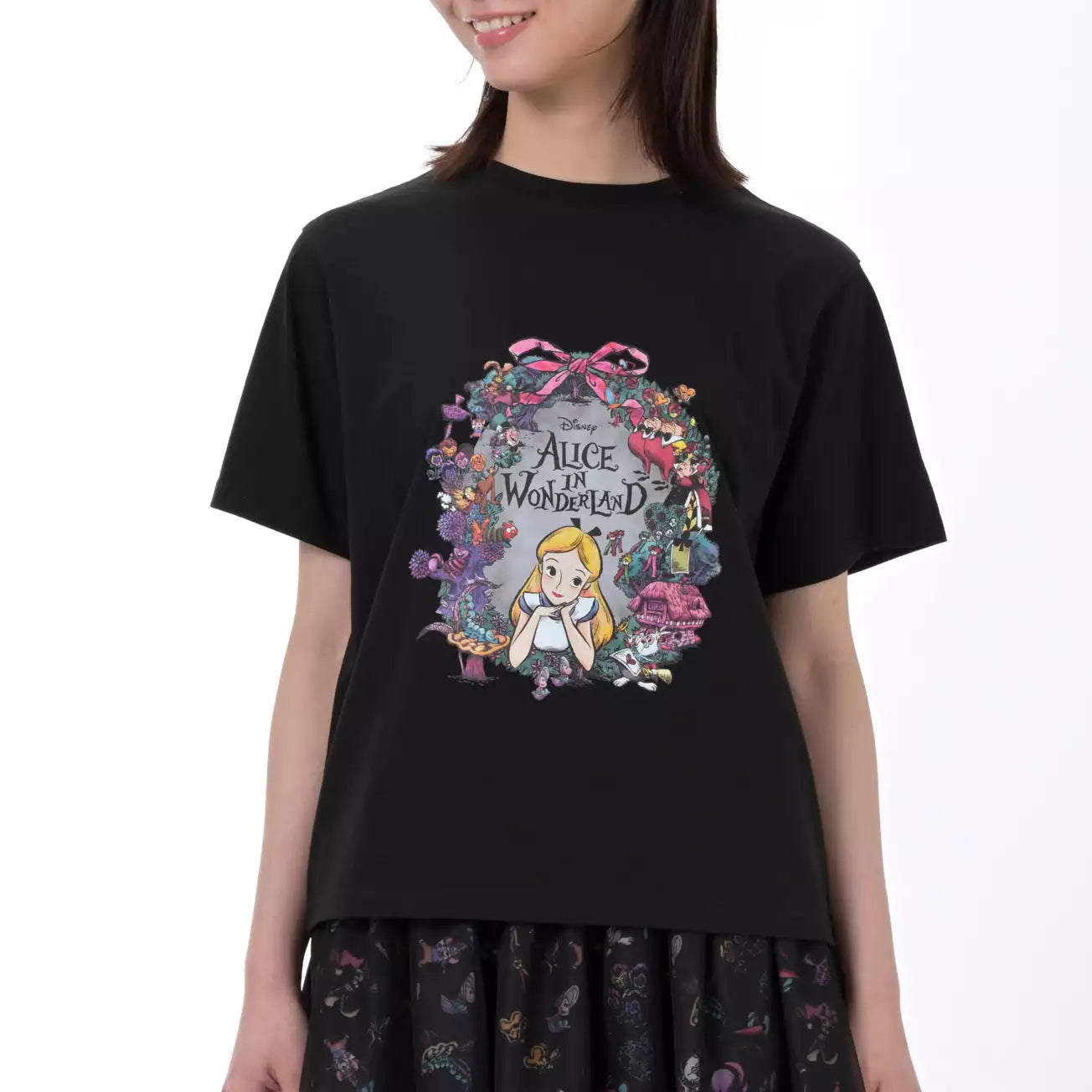 JUNE 16 PREORDER - Japan Disney Store - Alice in Wonderland 75th Anniversary - Short-Sleeved T-Shirt