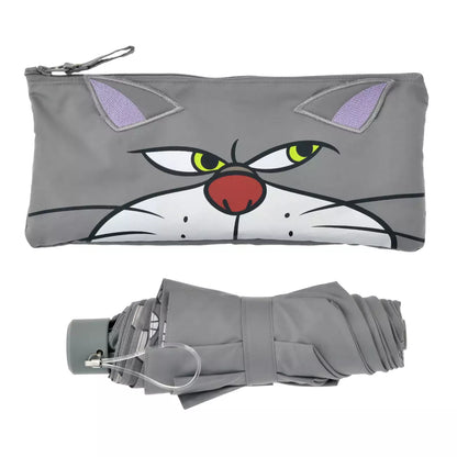 Japan Disney Store - Cinderella - Lucifer Folding Umbrella - Sun & Rain