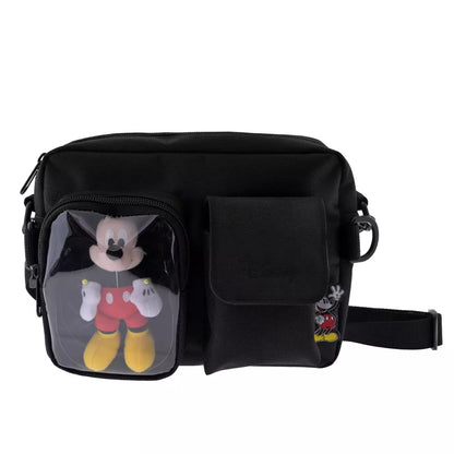 Japan Disney Store - Mickey Mouse - Shoulder Bag with Clear Window - Casual Bag