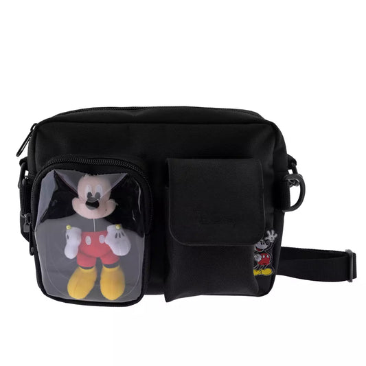 Japan Disney Store - Mickey Mouse - Shoulder Bag with Clear Window - Casual Bag