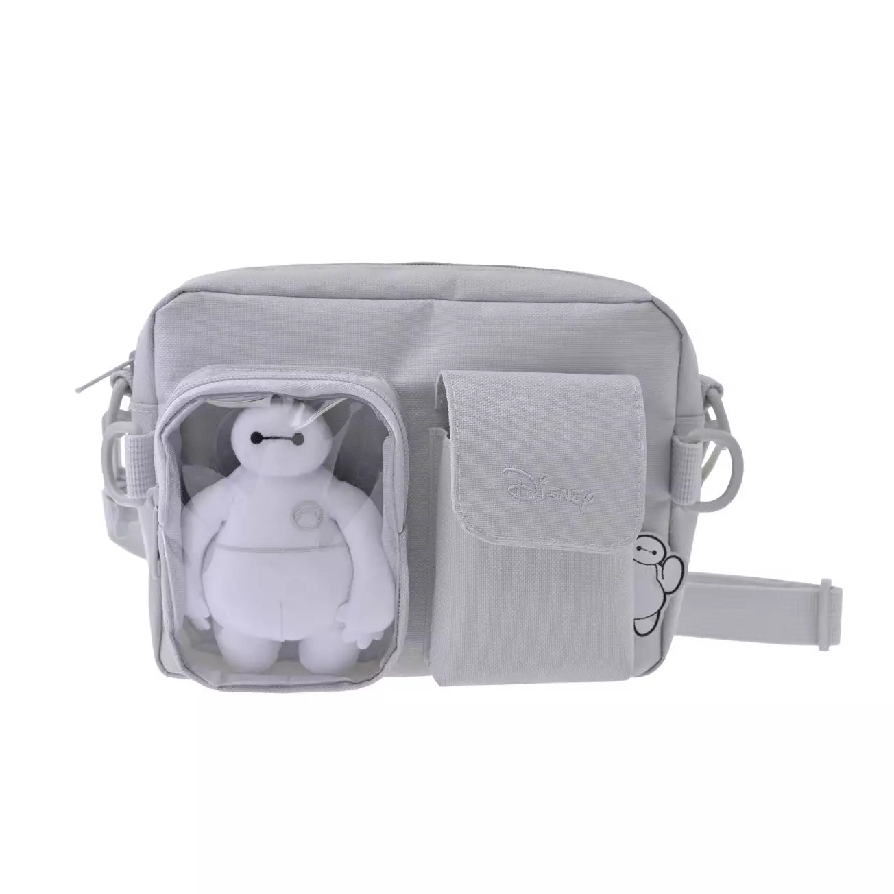 Japan Disney Store - Baymax - Shoulder Bag with Clear Window - Casual Bag