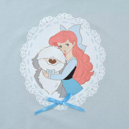 Japan Disney Store - The Little Mermaid - Ariel & Max Short-Sleeved T-Shirt  (Illustrated by Mikko)