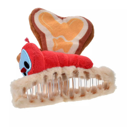 JUNE 16 PREORDER - Japan Disney Store - Alice in Wonderland 75th Anniversary - Bread and Butterfly Claw Clip