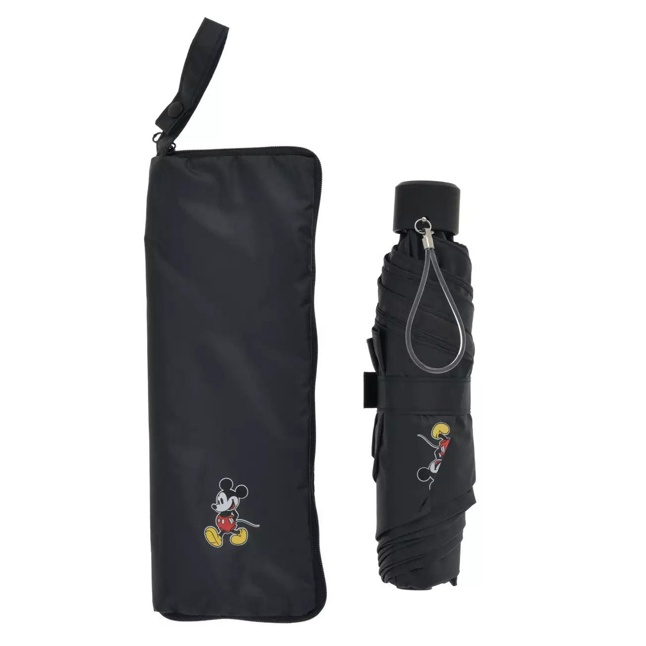 Japan Disney Store - Mickey Mouse - Folding Umbrella - Sun & Rain
