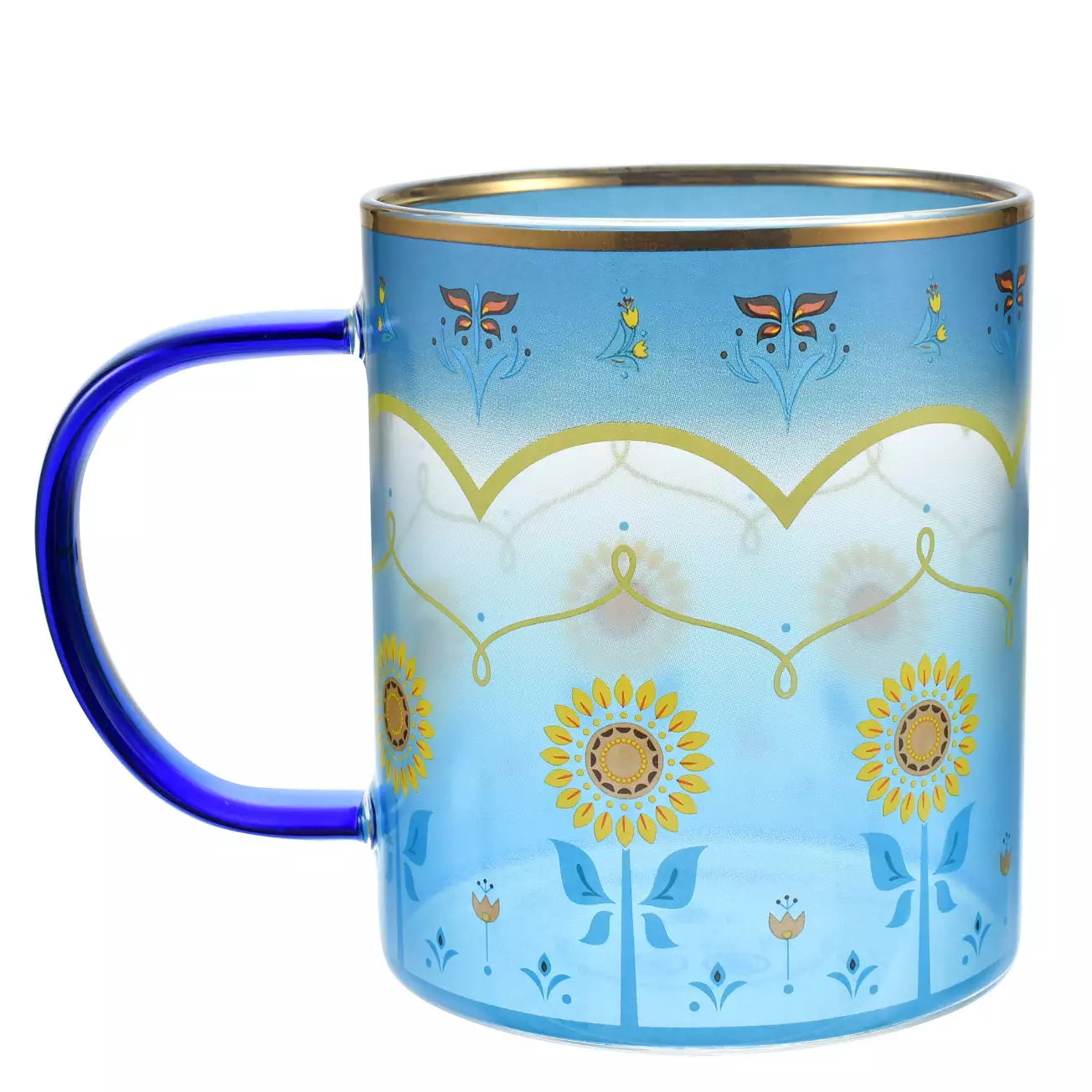 Japan Disney Store - Frozen Fever - Anna Mug - Heat-Resistant Glass