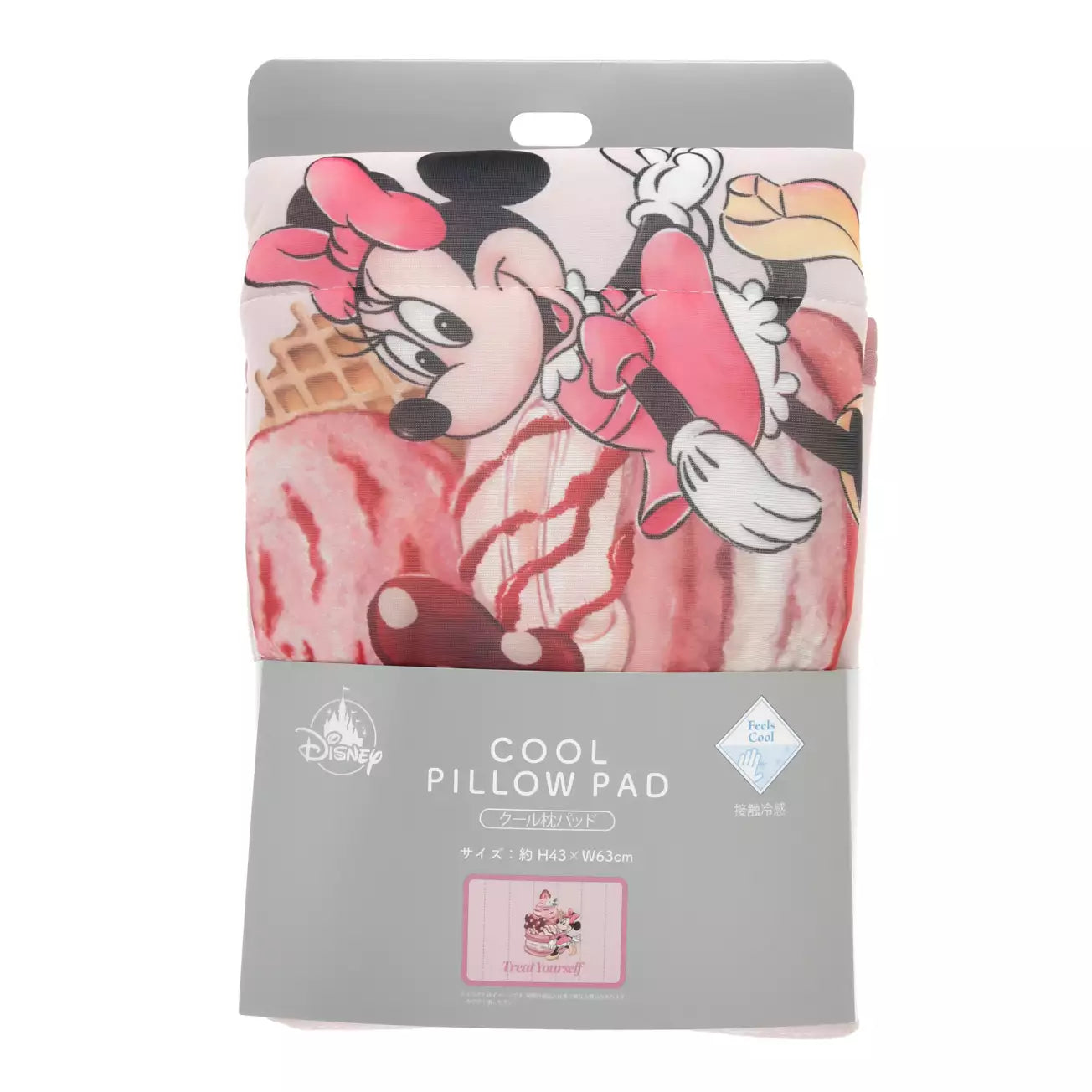 Japan Disney Store - Disney Cool Goods - Minnie Mouse Cooling Pillow Pad - Summer Sweets