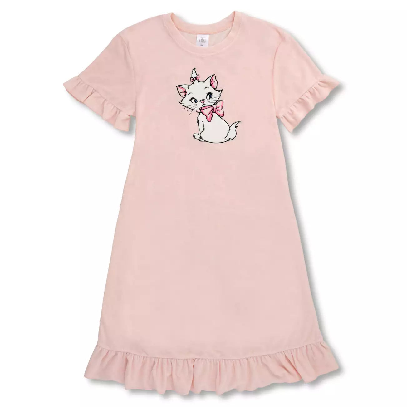 Japan Disney Store - Marie - Aristocats - Short-Sleeved Terry Cloth Nightdress