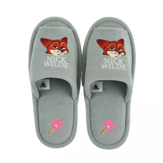 MARCH 31 PREORDER - Japan Disney Store - Zootopia - Nick Wilde - Slippers 22-24cm