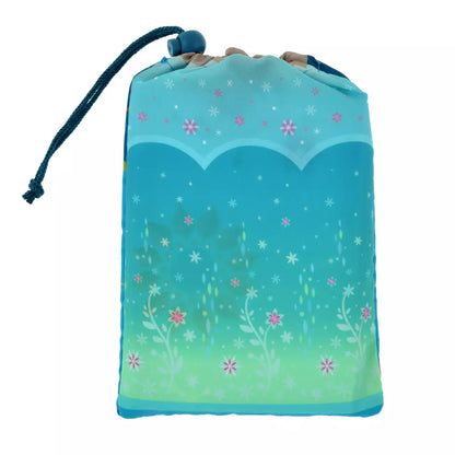 Japan Disney Store - Frozen Fever - Anna & Elsa Picnic Blanket with Pouch