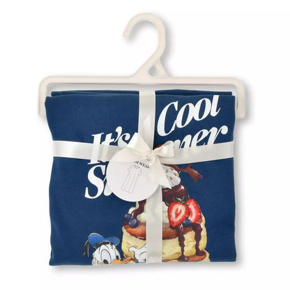 Japan Disney Store - Disney Cool Goods - Donald Duck Short-Sleeved Loungewear Dress - Summer Sweets (Copy)