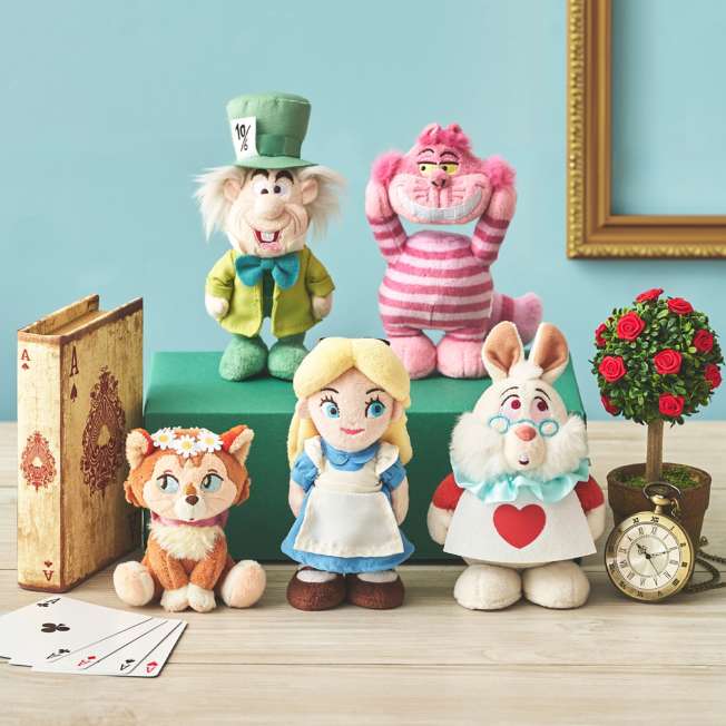 JUNE 16 PREORDER - Japan Disney Store - Alice in Wonderland 75th Anniversary - StanDs Alice Plush
