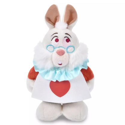 JUNE 16 PREORDER - Japan Disney Store - Alice in Wonderland 75th Anniversary - StanDs White Rabbit Plush